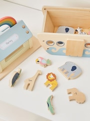 Personalised Wooden Animal Print Ark Play Set by My 1st Years - Image 5 of 6