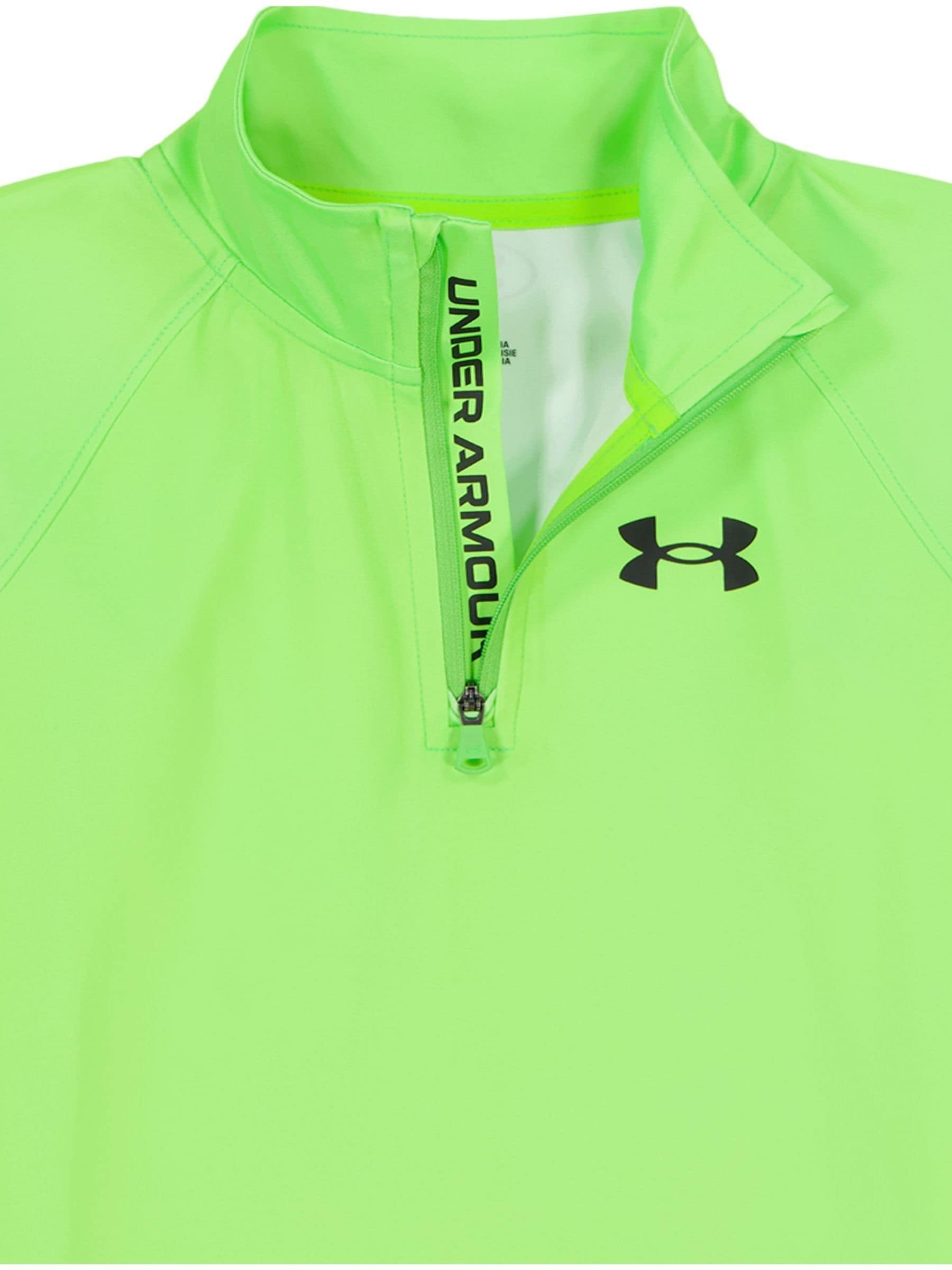 Under Armour 蛍光グリーン スキーウェアセット Buy Under Armour Green Quarter Zip Twist Tech Tracksuit Set from