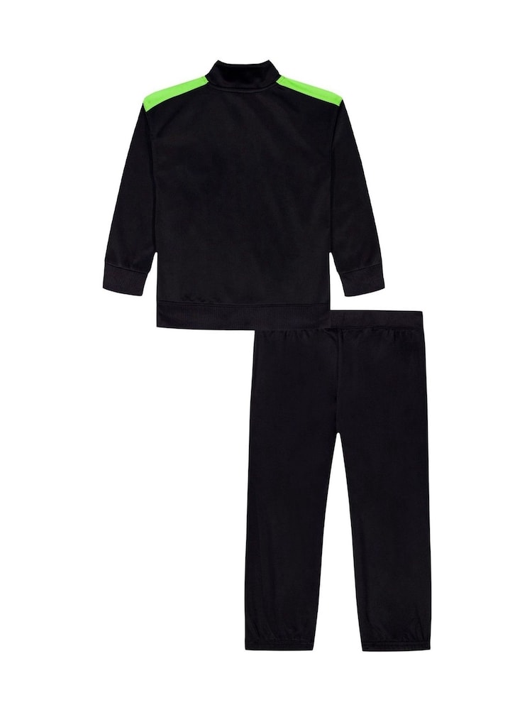 Under Armour Black Colourbloch Knit Tracksuit - Image 2 of 2 Under Armour Black Colourbloch Knit Tracksuit - Image 2 of 2