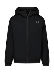 Under Armour Black Manataug Windbreaker Jacket - Image 1 of 4