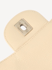 CHANEL Large Natural Caviar Leather Single Flap Classic Handbag - Image 9 of 13