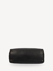 CHANEL Travel Ligne Tote Calfskin Leather Black Handbag - Image 4 of 9
