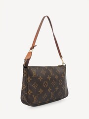 Louis Vuitton Brown Pochette Handbag - Image 4 of 6