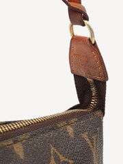Louis Vuitton Brown Pochette Handbag - Image 5 of 6