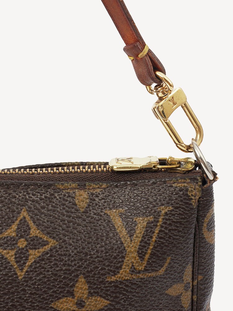 Louis Vuitton Brown Pochette Handbag - Image 6 of 6