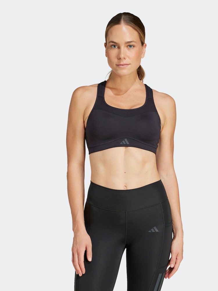 adidas Black Bra - Image 1 of 8