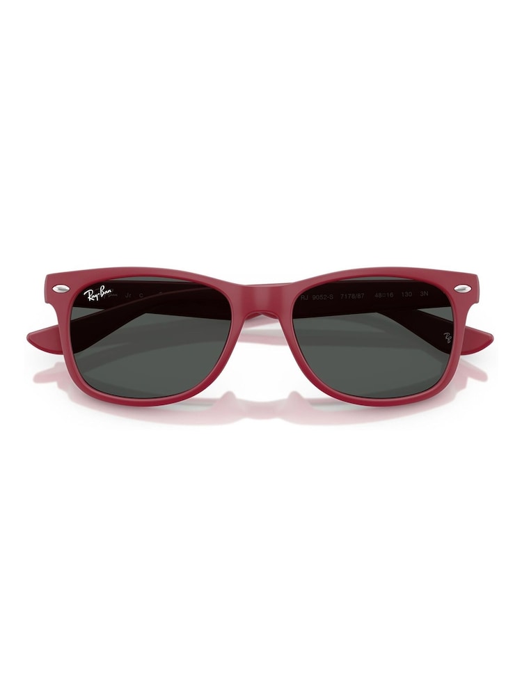 Ray Ban Red Junior New Wayfarer Square Sunglasses - Image 1 of 6