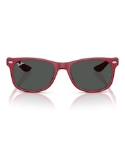 Ray Ban Red Junior New Wayfarer Square Sunglasses - Image 3 of 6