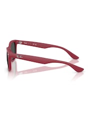 Ray Ban Red Junior New Wayfarer Square Sunglasses - Image 5 of 6