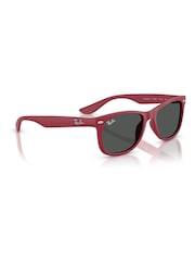 Ray Ban Red Junior New Wayfarer Square Sunglasses - Image 6 of 6