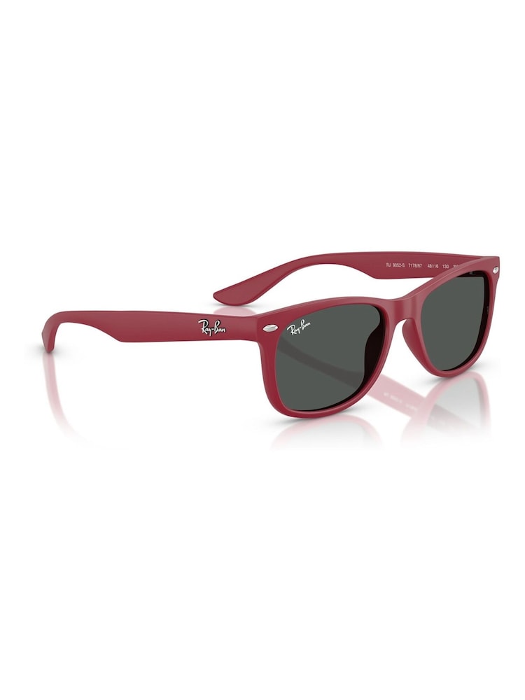 Ray Ban Red Junior New Wayfarer Square Sunglasses - Image 6 of 6
