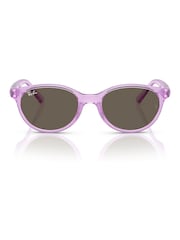 Ray Ban Grey Junior Rj9080S Square Sunglasses - Image 1 of 6
