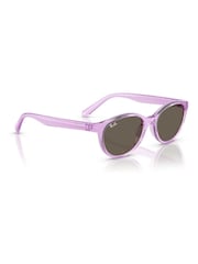 Ray Ban Grey Junior Rj9080S Square Sunglasses - Image 4 of 6