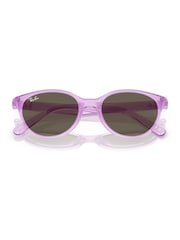 Ray Ban Grey Junior Rj9080S Square Sunglasses - Image 5 of 6