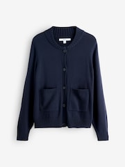 Navy Long Sleeve Pocket Cardigan - Image 1 of 1