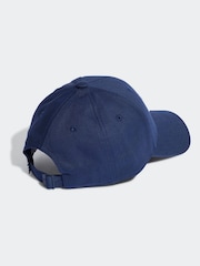 adidas Originals Navy Trefoil Baseball 100% Cotton Cap - Image 2 of 4
