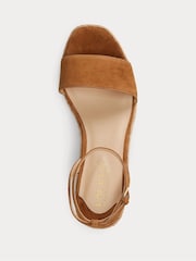 Lauren Ralph Lauren Leona Suede Platform Heeled Espadrilles - Image 4 of 4