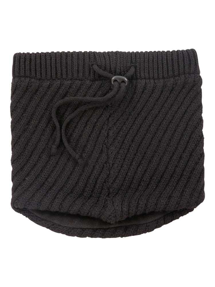 Trespass Unisex Twirled Neck Black Warmer - Image 1 of 2