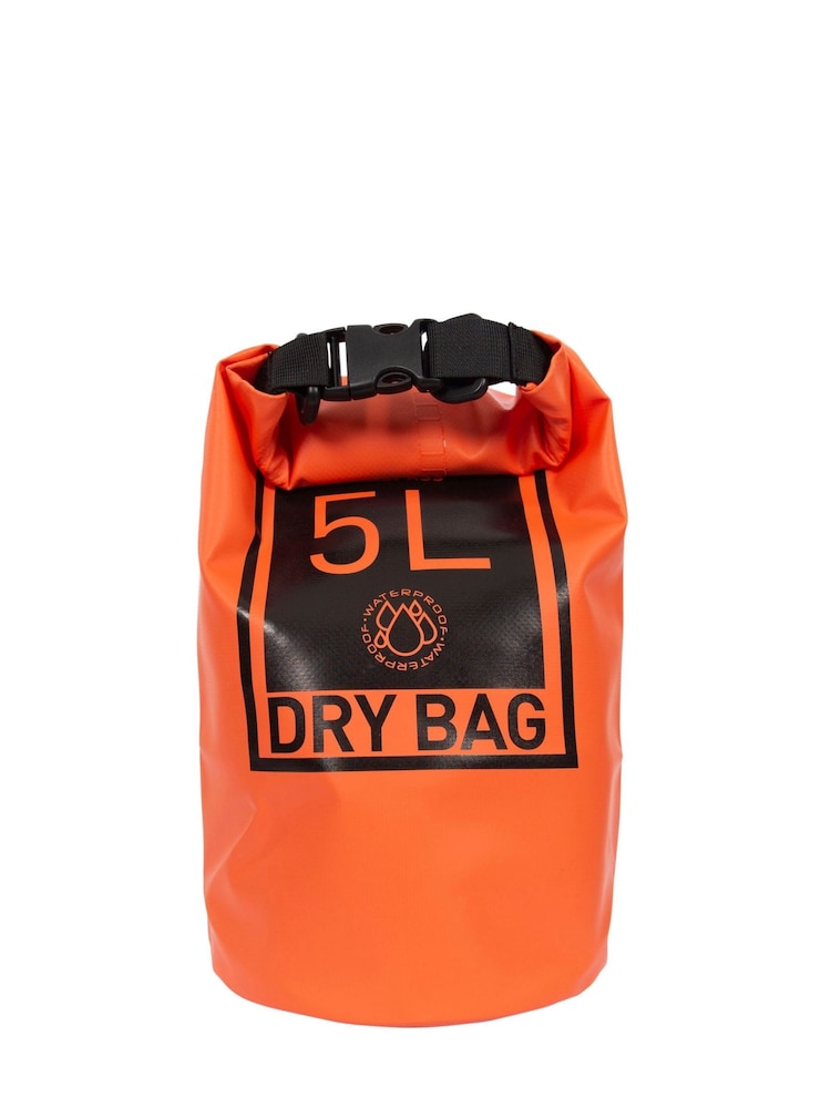 Trespass Orange Sunrise 5L Dry Bag - Image 1 of 2