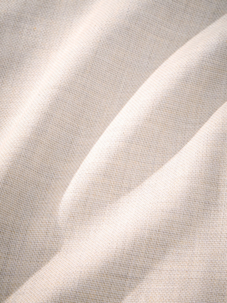 Neutral Slim Fit Textured Signature 100% Cotton Long Sleeve Shirt - Image 3 of 3