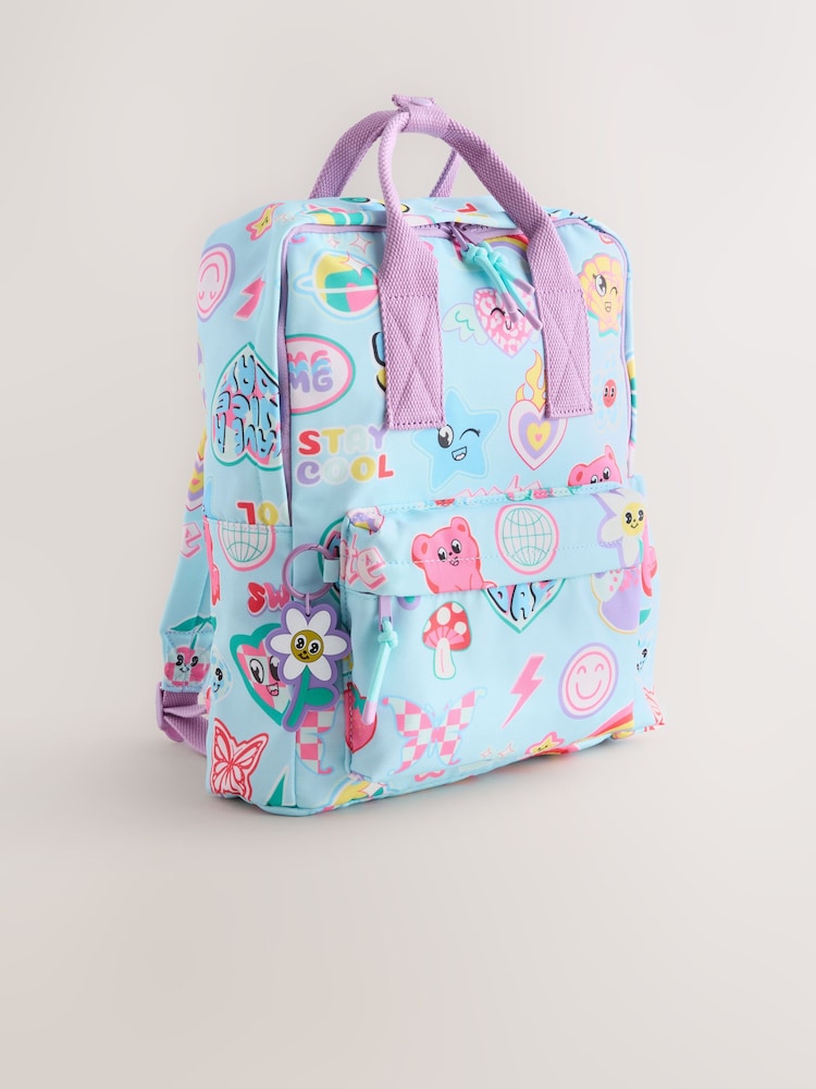 Blue character Backpack - Image 1 of 6 Blue character Backpack - Image 1 of 6