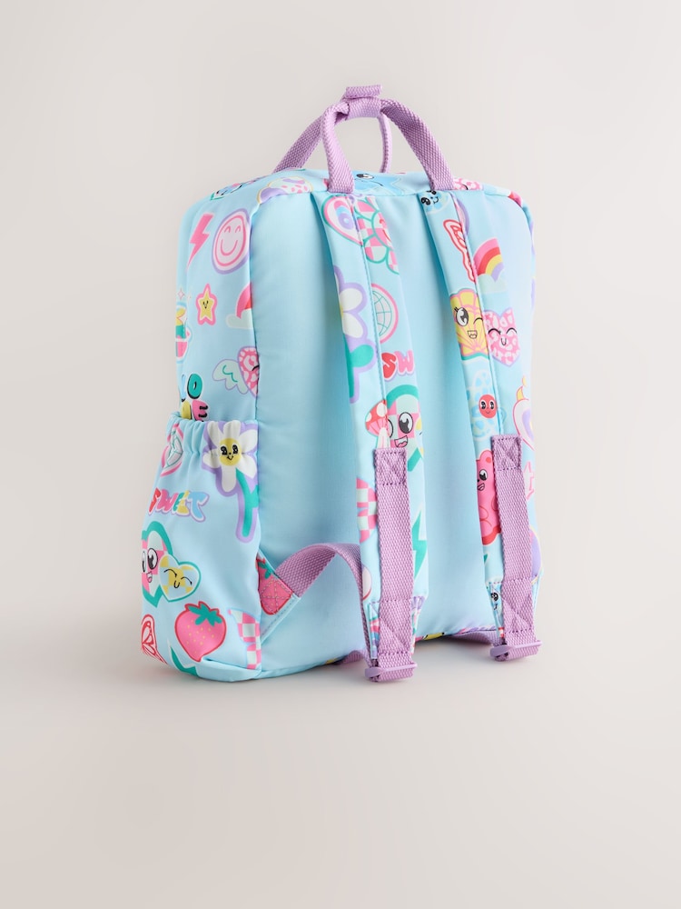 Blue character Backpack - Image 2 of 6 Blue character Backpack - Image 2 of 6