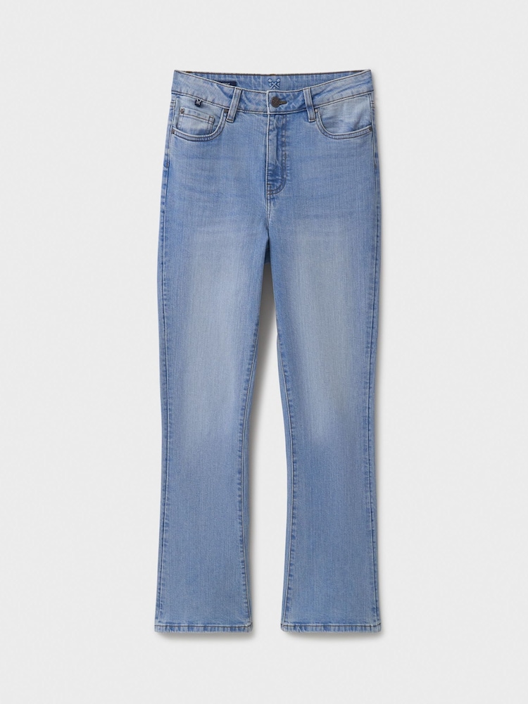 Crew Clothing Company Blue Bootcut Jeans - Image 5 of 5
