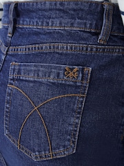 Crew Clothing Company Blue Mia Midi Denim Skirt - Image 8 of 9