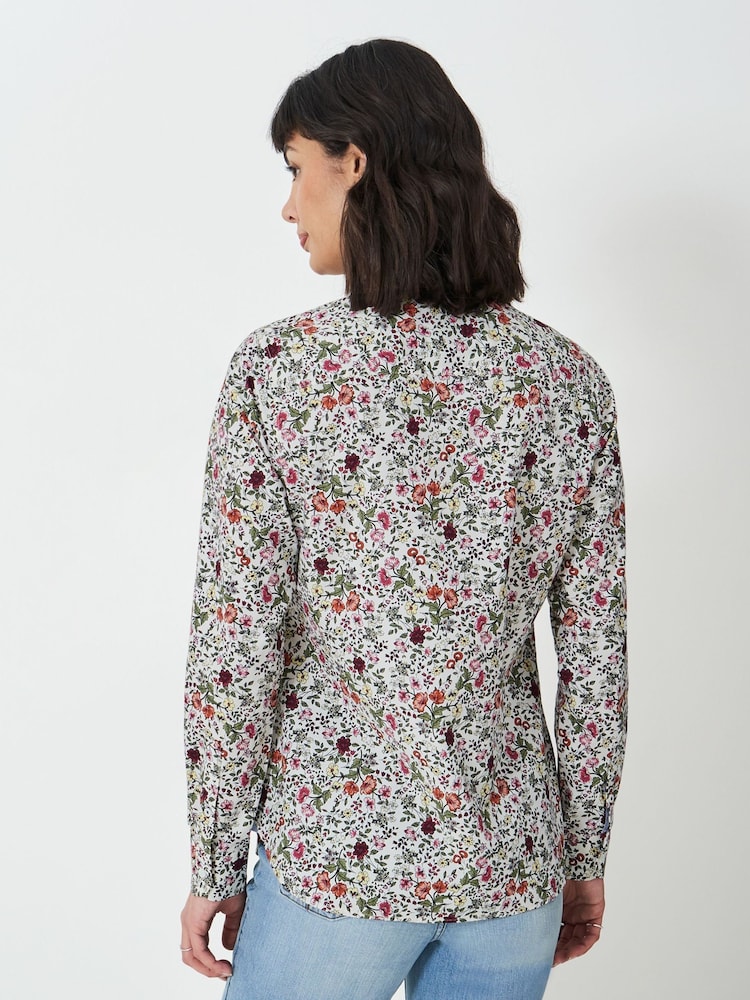 Crew Clothing Pink Lulworth 100% Cotton Shirt - Image 2 of 5