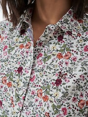 Crew Clothing Pink Lulworth 100% Cotton Shirt - Image 4 of 5