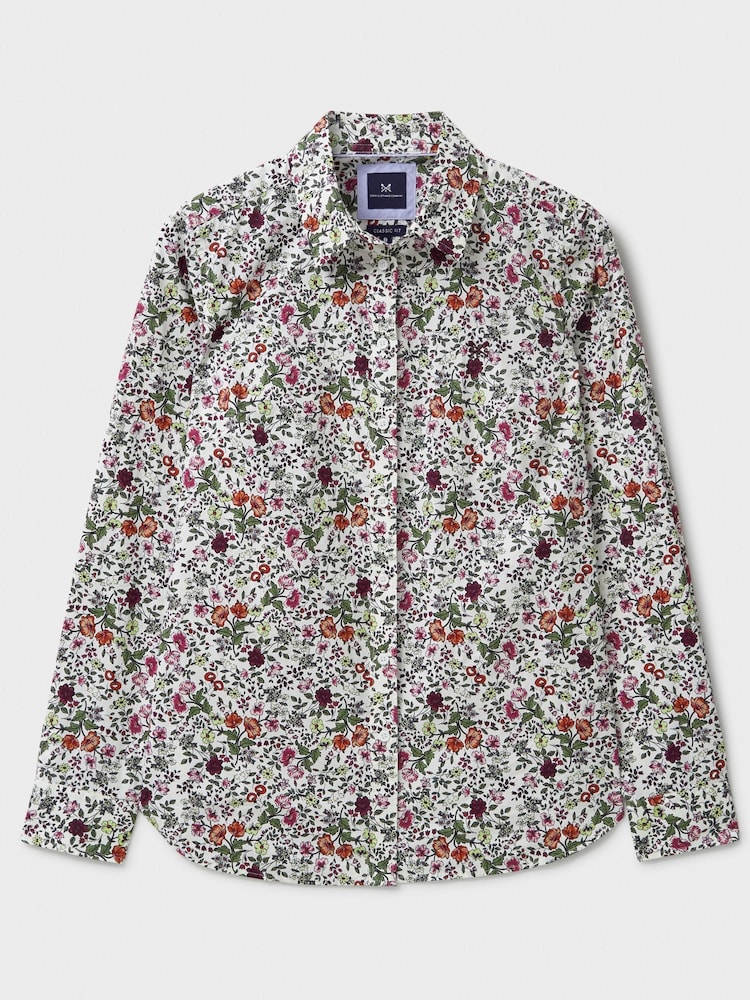 Crew Clothing Pink Lulworth 100% Cotton Shirt - Image 5 of 5 Crew Clothing Pink Lulworth 100% Cotton Shirt - Image 5 of 5