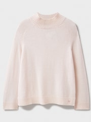 Crew Clothing Company Pink Harmony Saddle Shoulder Jumper - Image 5 of 5