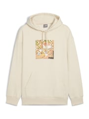 Puma Cream Mens Christmas Sweater Hooded Top Hoodie - Image 2 of 3
