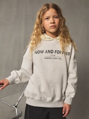 Grey/Ecru Contrast - Толстовка с капюшоном (3-16лет) - Изображение 1 из 8