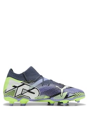 Puma Grey Boys Youth Future 7 Pro Fg/AG Football Boots - Image 1 of 5