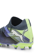 Puma Grey Boys Youth Future 7 Pro Fg/AG Football Boots - Image 5 of 5