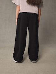 Black Wide Leg Joggers (3-16yrs) - Image 3 of 8