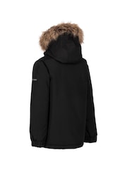 Trespass Kids Unisex Wyald Rainwear Black Jacket - Image 2 of 2