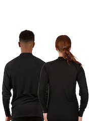 Trespass Adults Flex360 Black Base Layer Top - Imagen 3 de 6