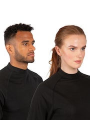 Trespass Adults Flex360 Black Base Layer Top - Imagen 4 de 6