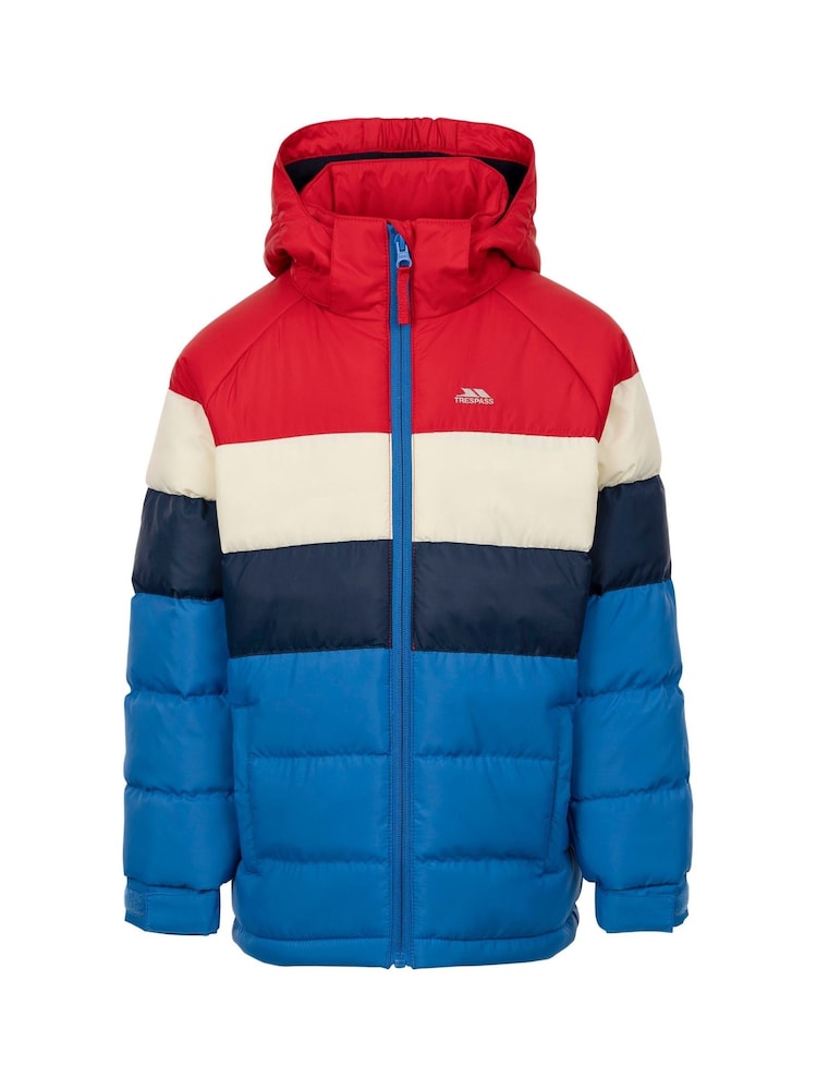 Trespass Unisex Kids Blue Calmere Casual Jacket - Image 1 of 2