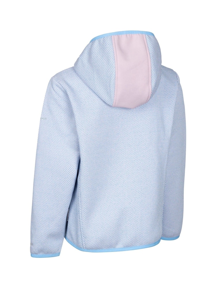 Trespass Unisex Pink Playton Fleece - Imagen 2 de 2
