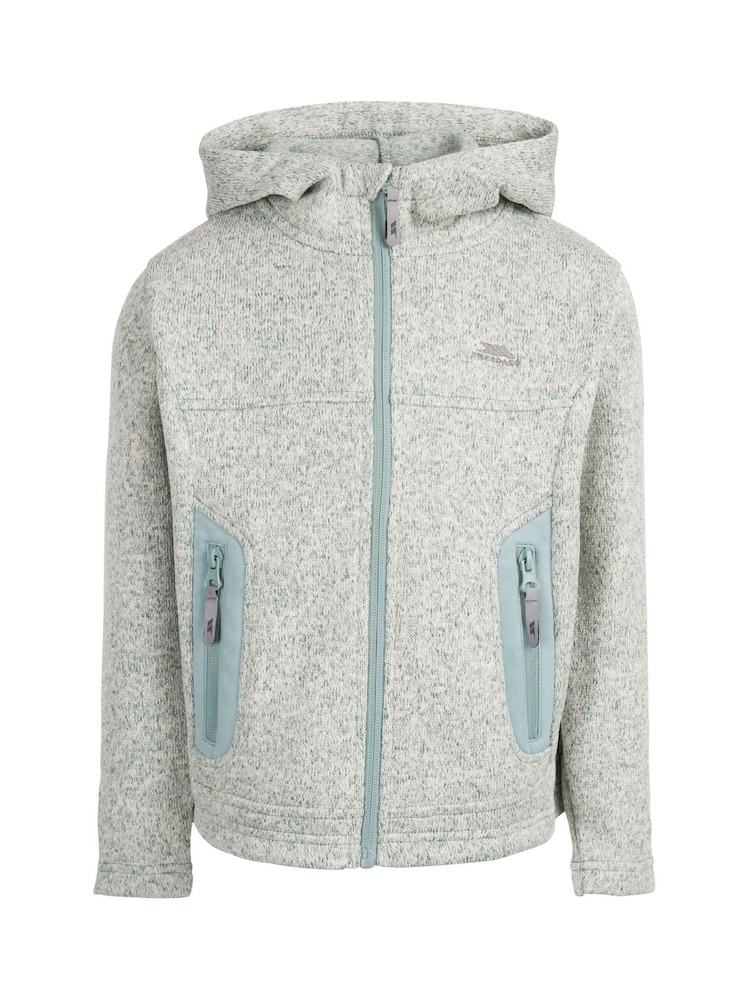 Trespass Unisex Green Donny Fleece At300 - Image 1 of 2