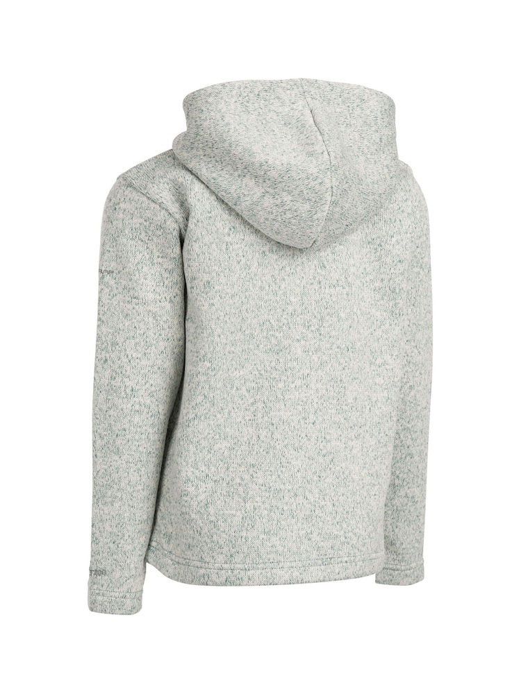Trespass Unisex Green Donny Fleece At300 - Image 2 of 2