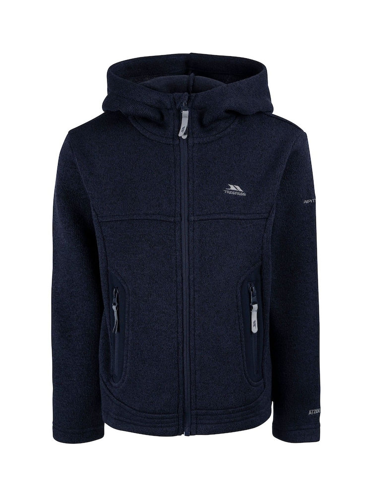 Trespass Unisex Blue Donny Fleece At300 - Image 1 of 2