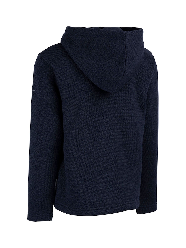 Trespass Unisex Blue Donny Fleece At300 - Image 2 of 2