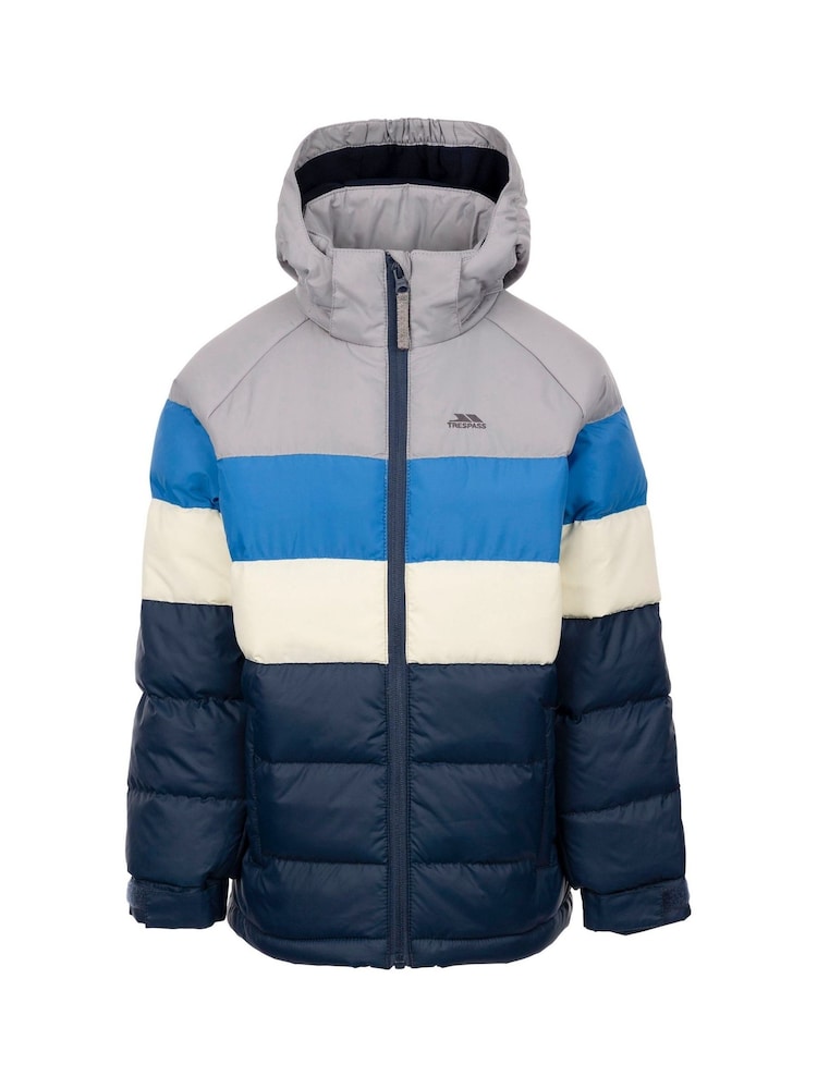 Trespass Kids Unisex Blue Calmere Casual Jacket - Image 1 of 2