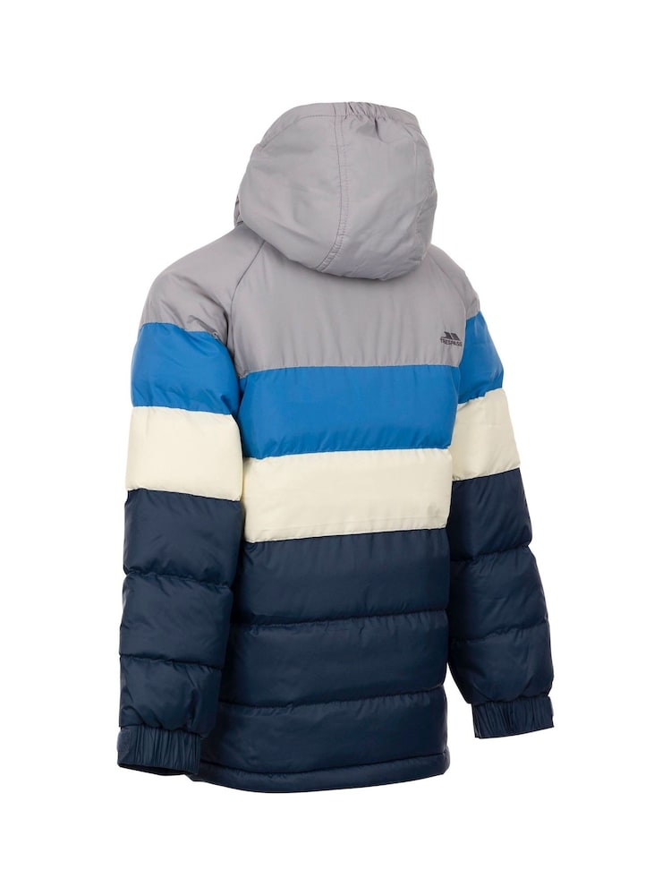 Trespass Kids Unisex Blue Calmere Casual Jacket - Image 2 of 2