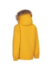 Trespass Kids Unisex Yellow Wyald Rainwear Jacket - Image 2 of 2