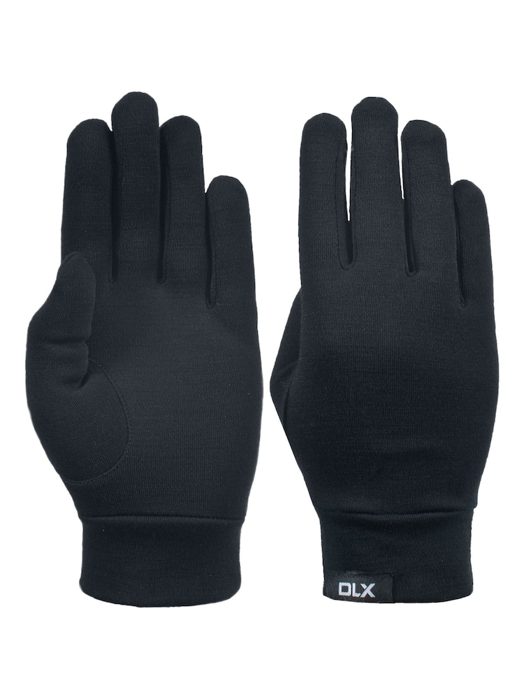 DLX Naoki Adults Black Gloves - Image 1 of 2